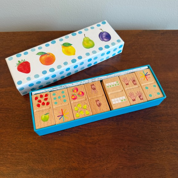 Lovevery Subitizing Dominoes | Educational Math Toy for Kids - Picture 3 of 3